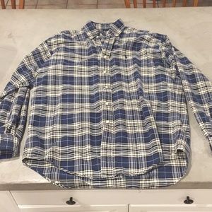 Ralph Lauren plaid button down size Medium